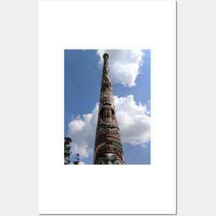 Totem Pole  Virginia Waters Sunningdale  England  UK Posters and Art